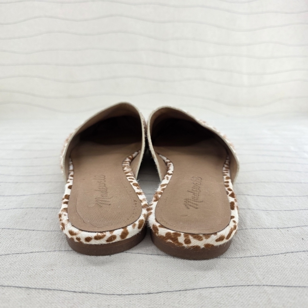 Madewell Womens Remi Mule Leopard Brown / White Mules Shoes Size 6.5 - Picture 5 of 10